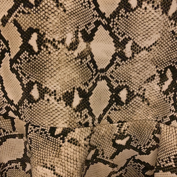 ZARA snake skin skirt - Picture 3 of 5